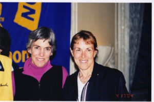 Joan Benoit Samuelson and Jacqueline Hansen