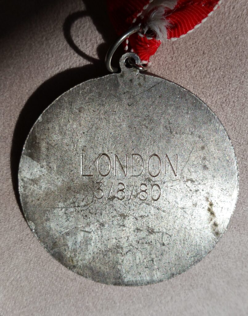 Avon International Womens Marathon London medal