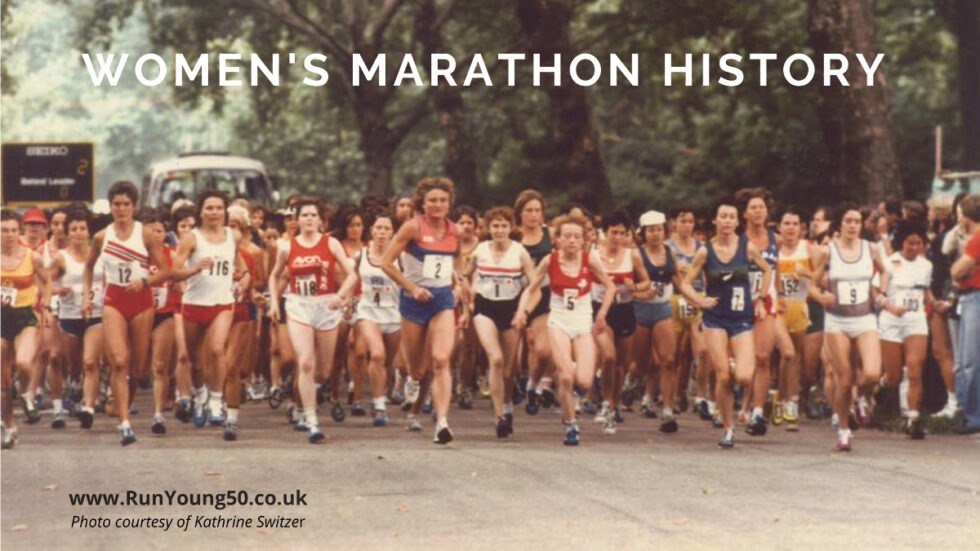 Women's History Month marathon stories RunYoung50